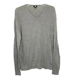 🚫SOLD🚫Uniqlo Cotton Cashmere Blend V-Neck